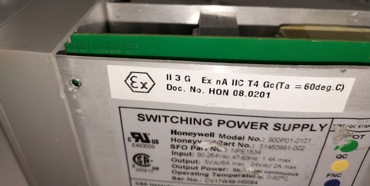Honeywell 900P01-0101 Switching Power Supply Npe1534