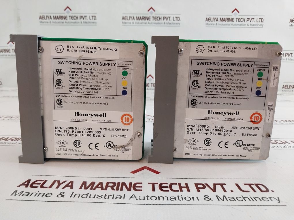 Honeywell 900P01-0101 Switching Power Supply 51450991-002