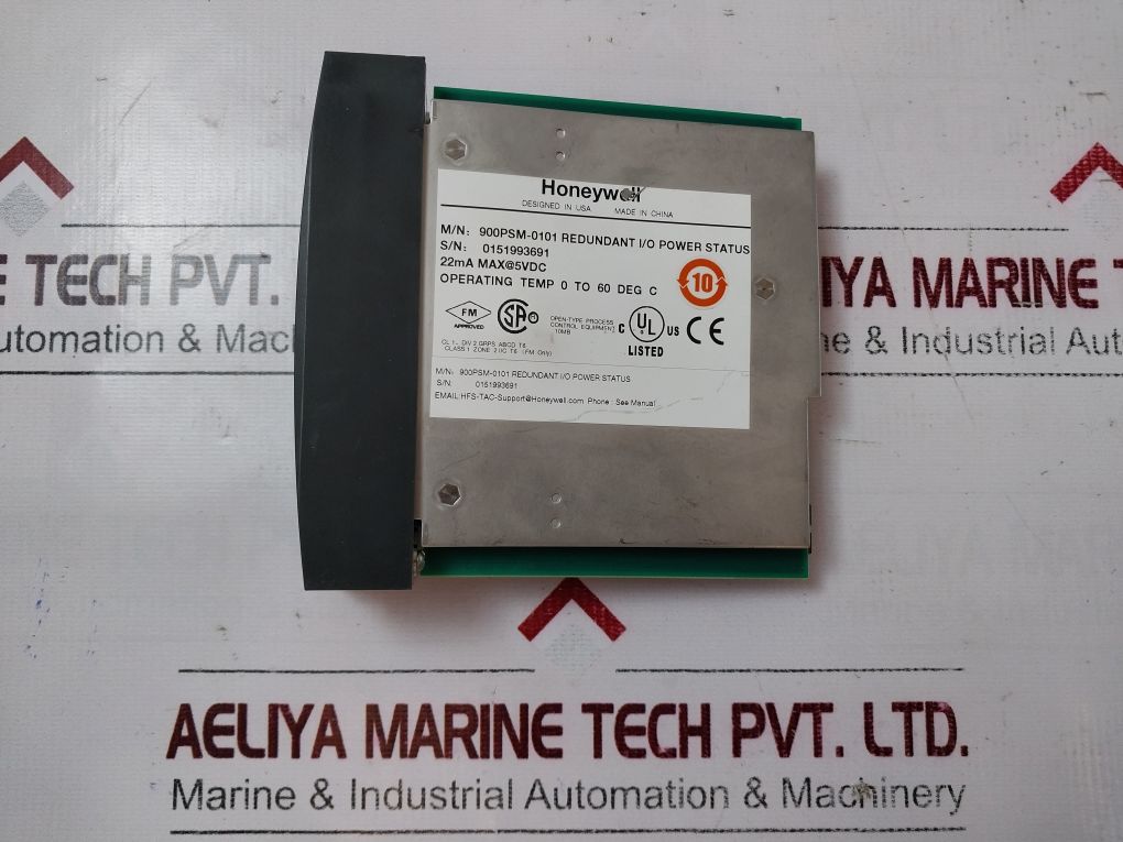 Honeywell 900Psm-0101 Redundant I/O Power Status