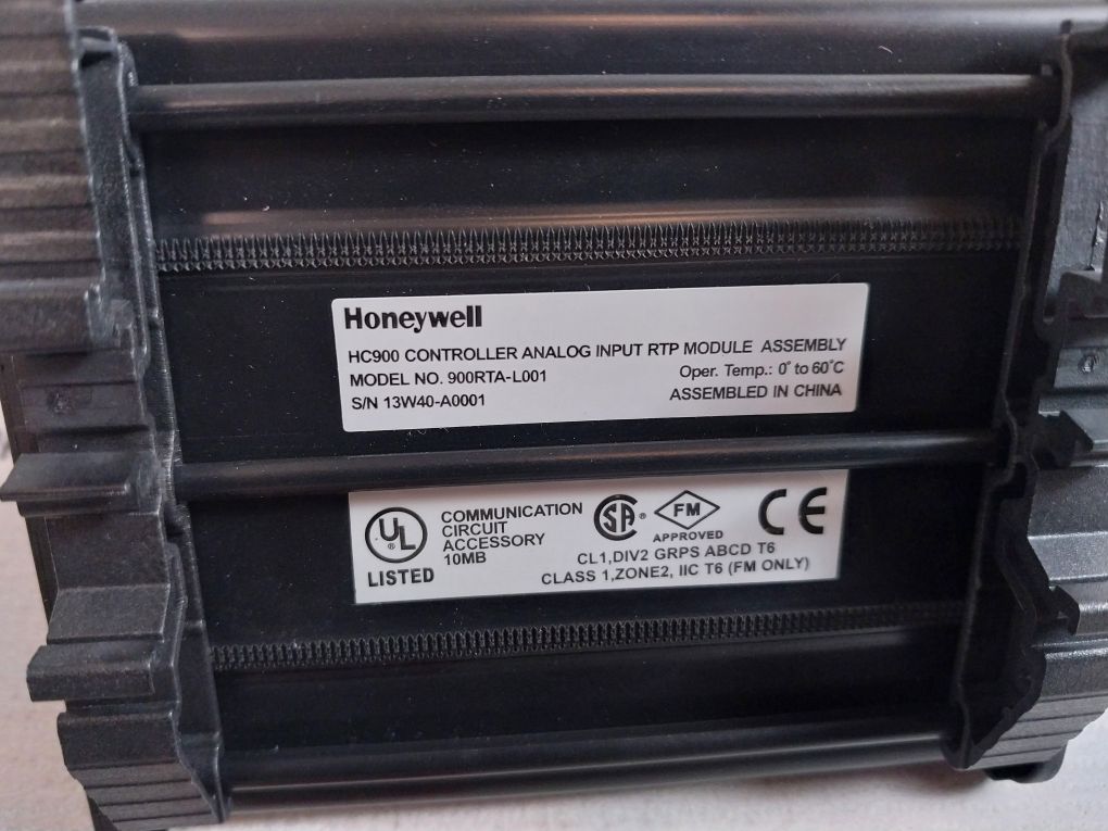 Honeywell 900Rta-l001 Hc900 Controller Analog Input Rtp Module Assembly ...
