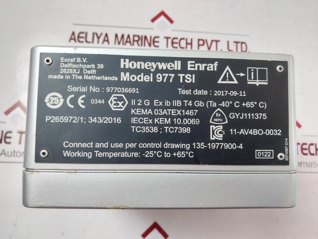 Honeywell/Enraf 977 Tsi Tank Side Indicator