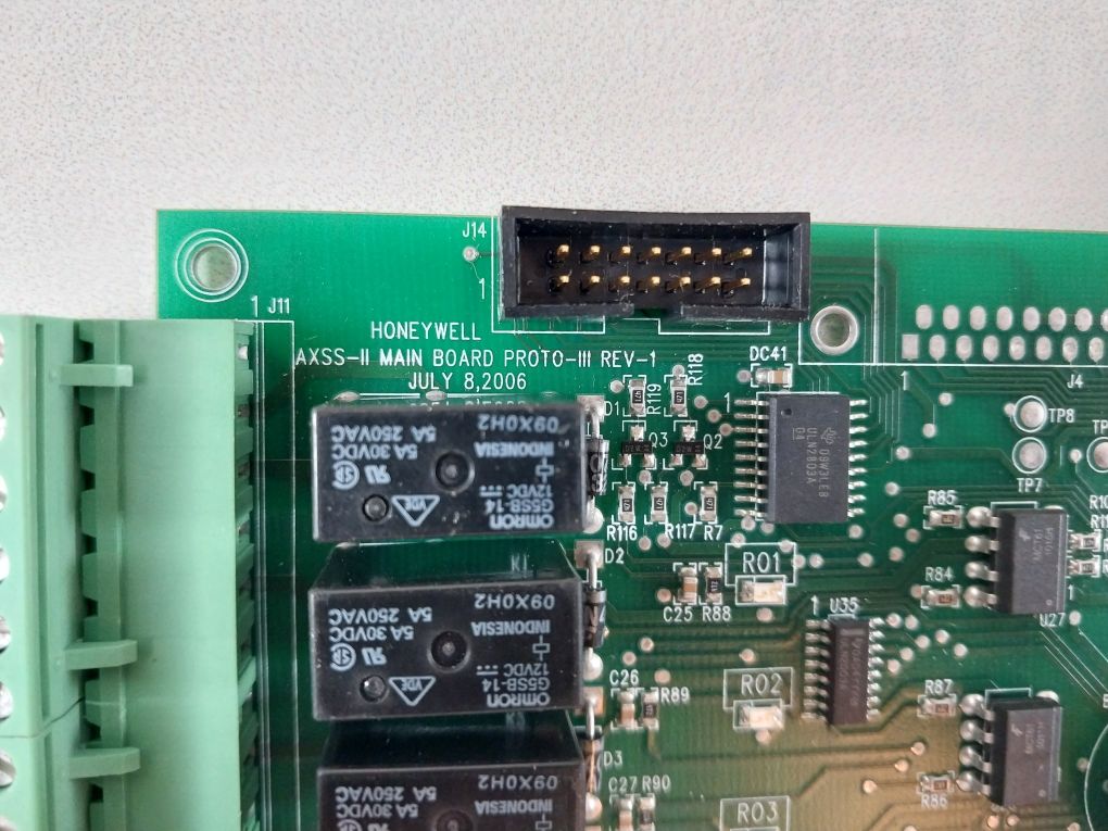 Honeywell Dpcb21070102 Axss-ii Main Board Proto-iii