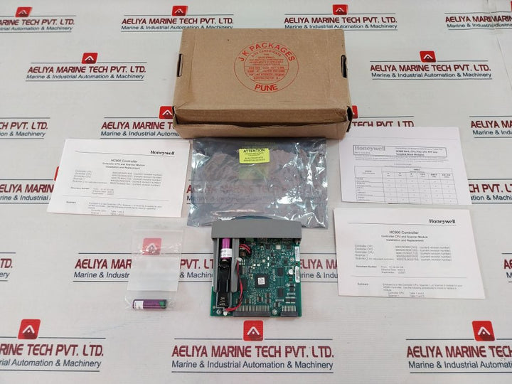 Honeywell Bs18W02-c3910 Controller Cpu & Scanner Module