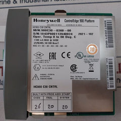 Honeywell Bs18W02-c3910 Controller Cpu & Scanner Module