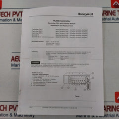 Honeywell Bs18W02-c3910 Controller Cpu & Scanner Module
