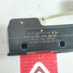 Honeywell Bz-2Rw82 Micro Switch W/Roller Lever Actuator