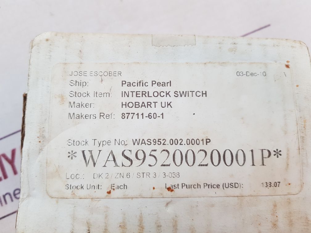 Honeywell Bze6-2Rn-s Micro Limit Switch