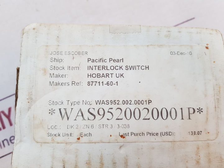 Honeywell Bze6-2Rn-s Micro Limit Switch