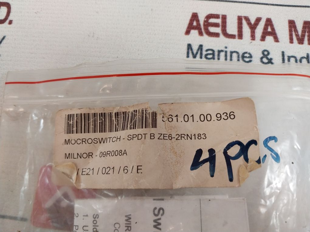 Honeywell Bze6-2Rn183 Micro Switch