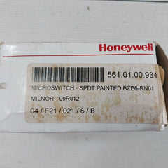 Honeywell Bze6-rn Micro Limit Switch 1.5A 240 Vac