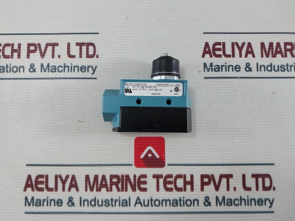 Honeywell Bze6-rn Micro Limit Switch 1.5A 240 Vac