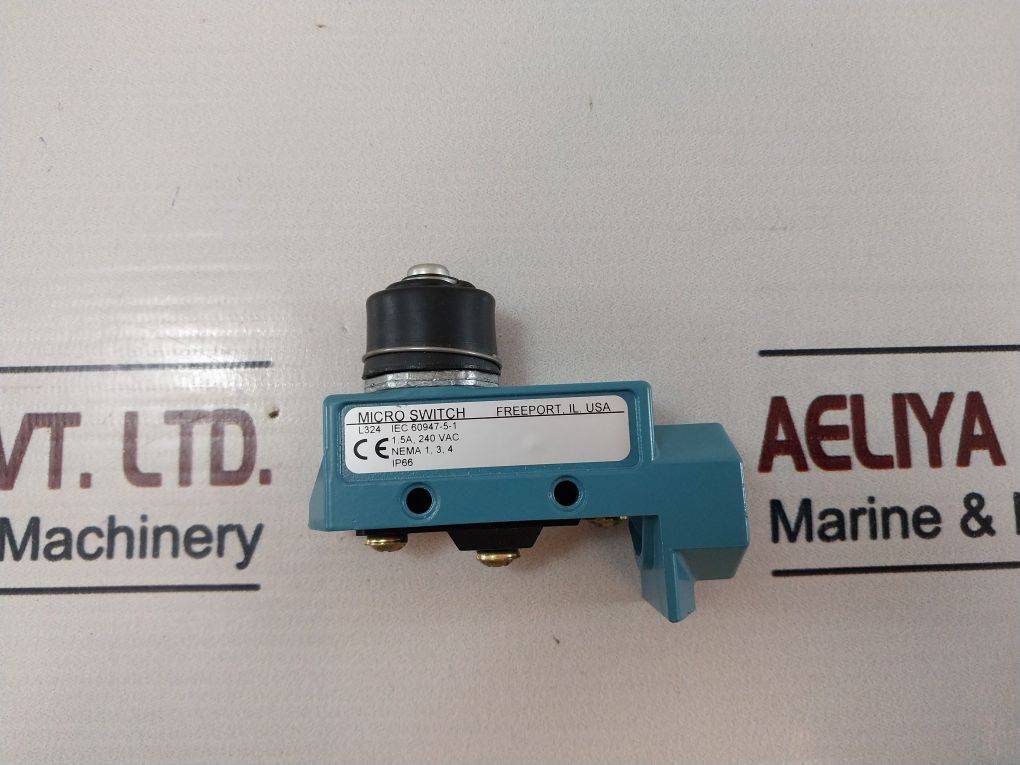 Honeywell Bze6-rn Micro Limit Switch 1.5A, 240 Vac