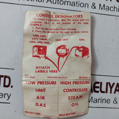Honeywell C645A 1022 Pressure Switch