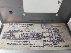 Honeywell C645A,B