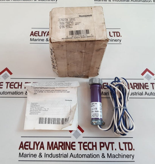 Honeywell C7027A 1031 Minipeeper Ultraviolet Flame Detectors
