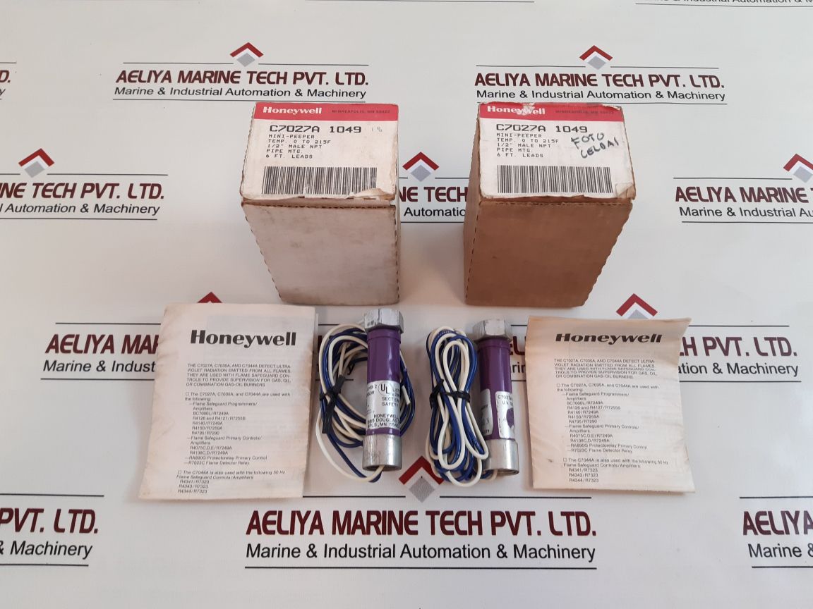 Honeywell C7027A 1049 Mini-peeper U.V. Sensor
