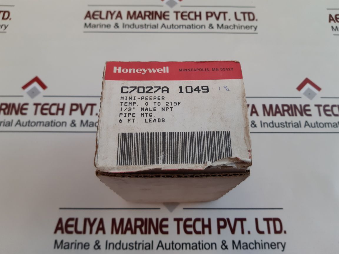 Honeywell C7027A 1049 Mini-peeper U.V. Sensor
