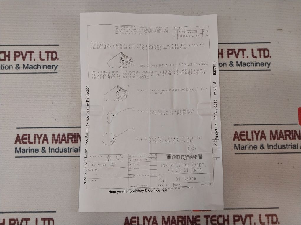 Honeywell Cc-pdil01 Digital Input 24V Module