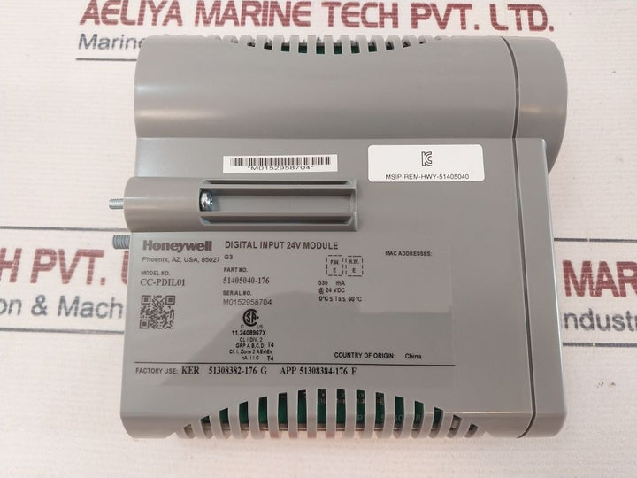 Honeywell Cc-pdil01 Digital Input 24V Module