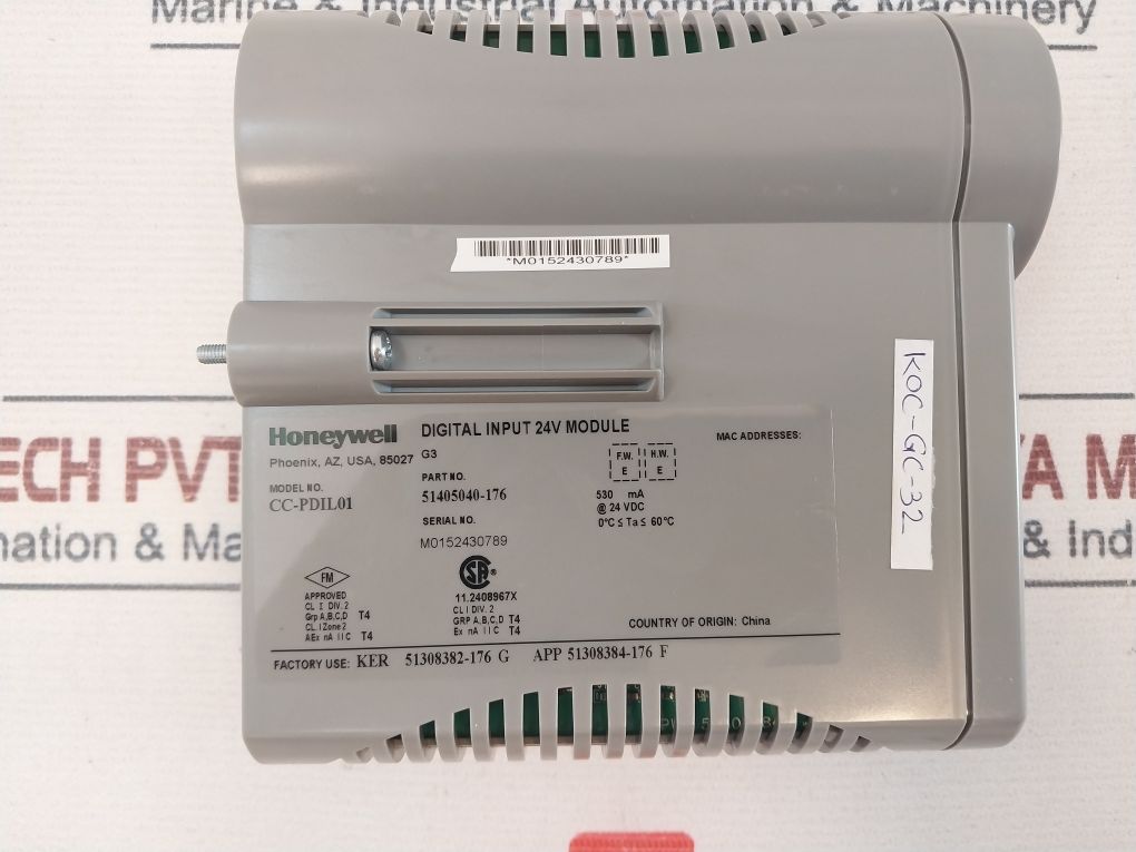 Honeywell Cc-pdil01 Digital Input Module