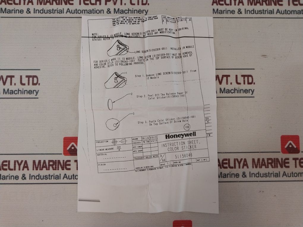 Honeywell Cc-pdil51 Digital Input 24V Module