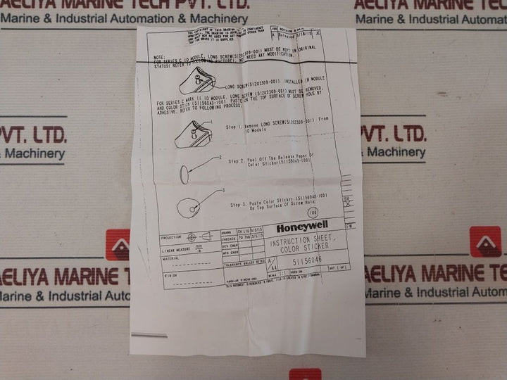Honeywell Cc-pdil51 Digital Input 24V Module