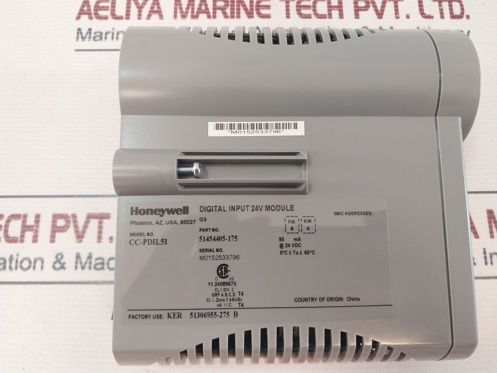 Honeywell Cc-pdil51 Digital Input 24V Module