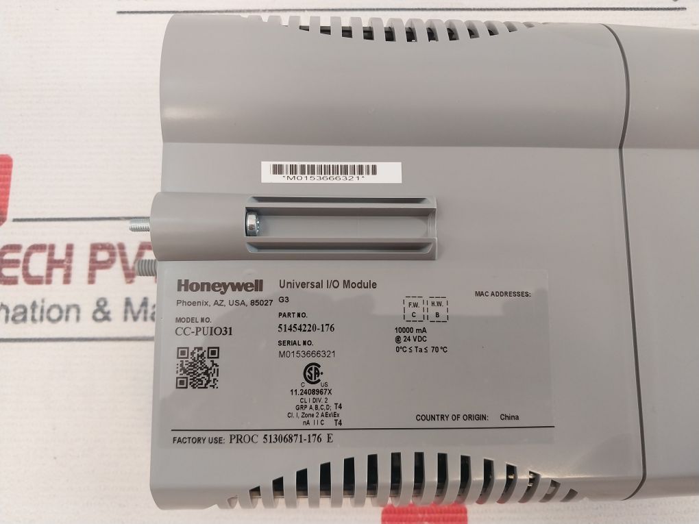 Honeywell Cc-puio31 Universal I/O Module