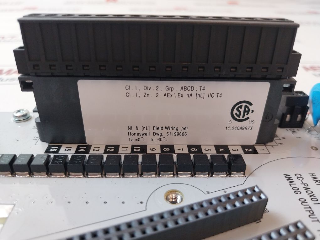 Honeywell Cc-taox11 Output Module Rev: D