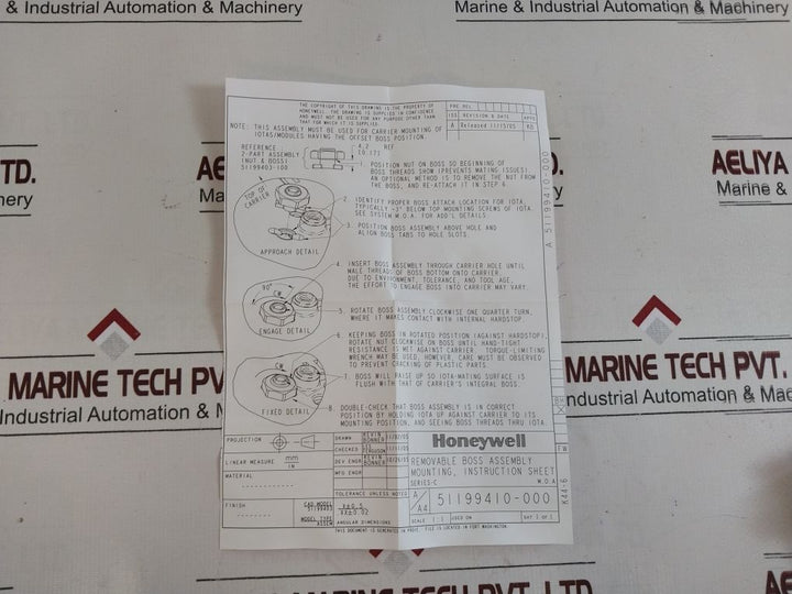 Honeywell Cc-tcnt01 Analog Output Module 51308307-175