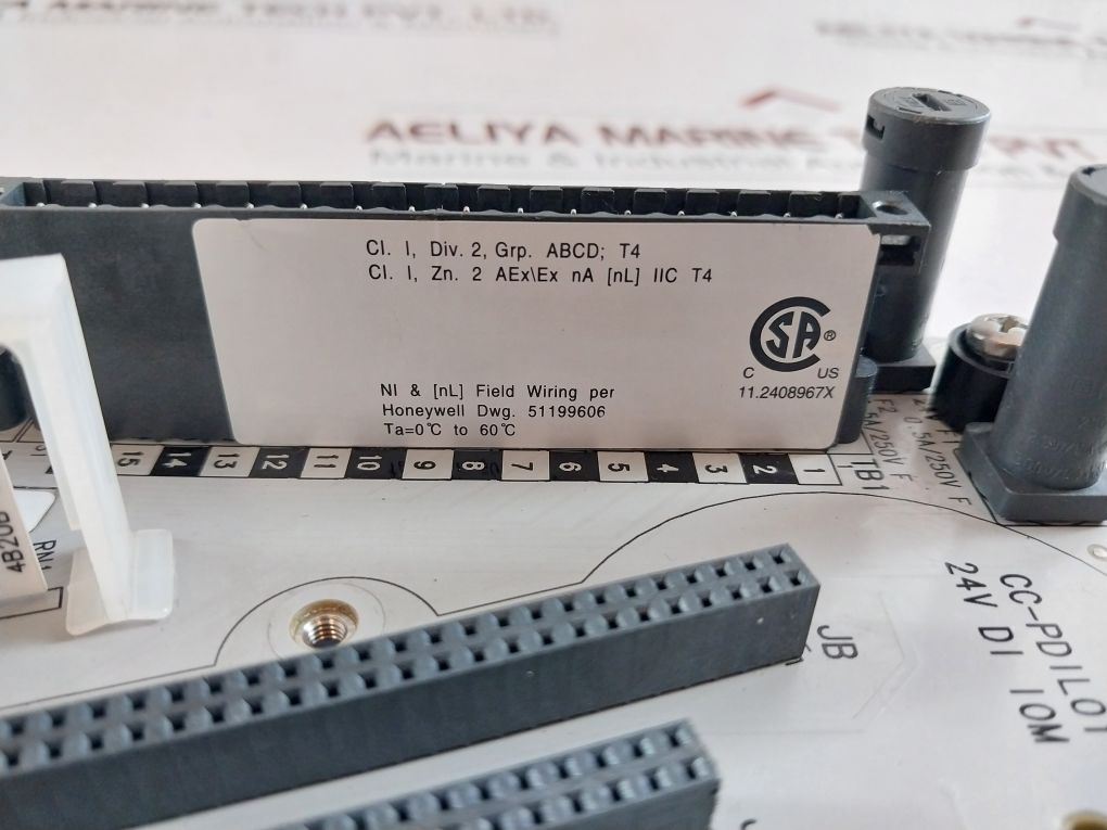 Honeywell Cc-tdil01 Digital Input Module 51308386-175 Rev.D Cc-pdil01