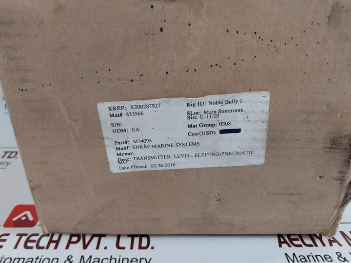 Honeywell Ct801-lb/S Level Transmitter Ip66/67