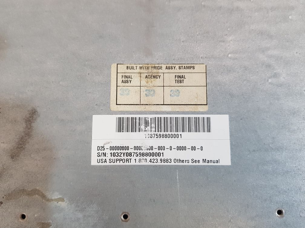 Honeywell D25-00000000-00000000-000-0-0000-00-0 Chart Recorder