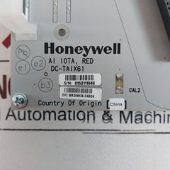 Honeywell Dc-taix61 Pcb Card Ai Iota Red