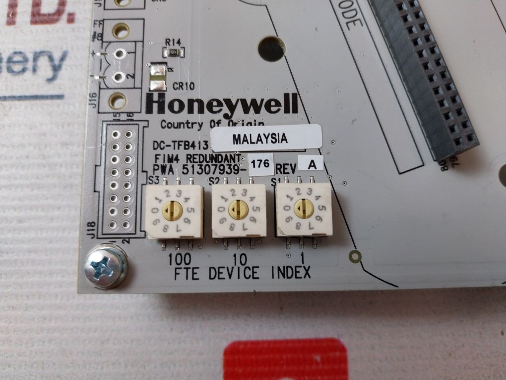 Honeywell Dc-tfb413 Fim4 Redundant