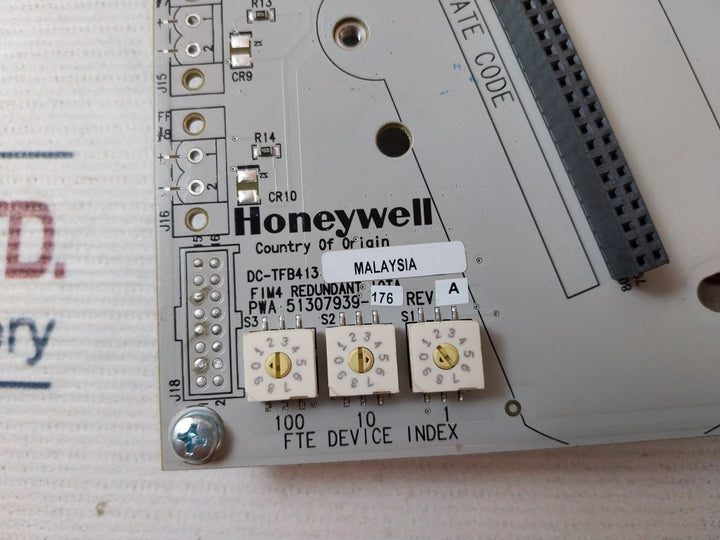 Honeywell Dc-tfb413 Fim4 Redundant Iota