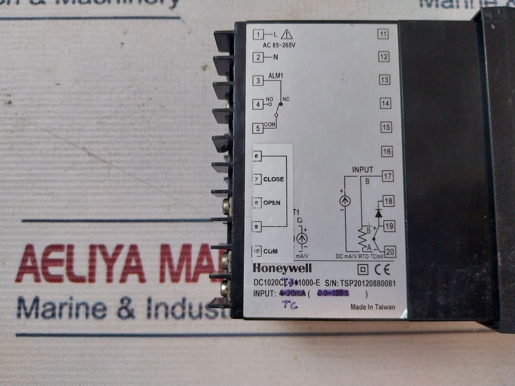 Honeywell Dc1020 Temperature Controller Dc1020Ct-701000-e