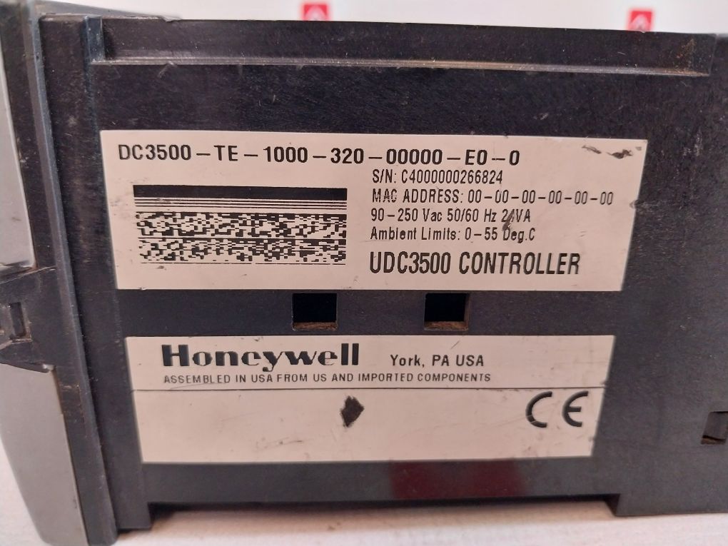 Honeywell Dc3500-te-1000-320-00000-e0-0 Universal Digital Controller 90-250Vac