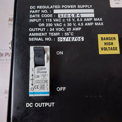 Honeywell Dc Regulated Power Supply Dpsu11130044