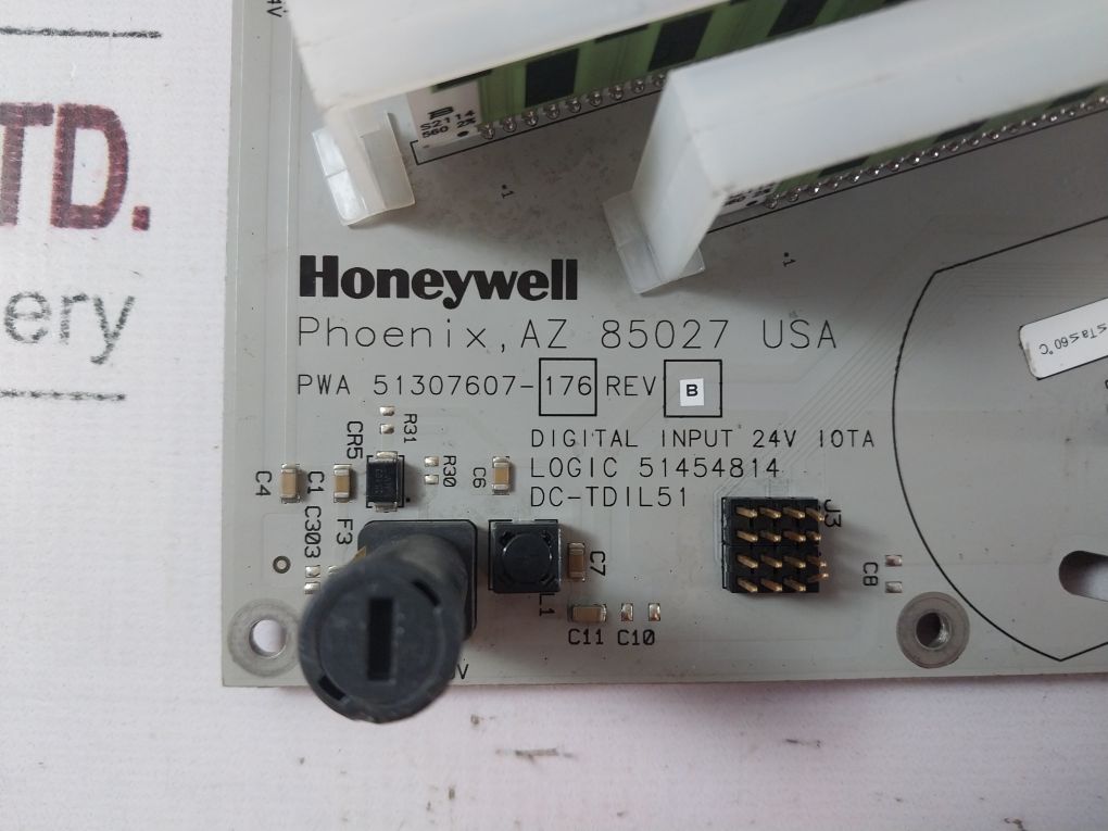Honeywell Dc-tdil51 Pwa 51307607-176 Digital Input Module