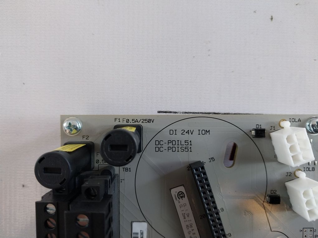 Honeywell Dc-tdil51 Di 24V Iom Digital Input Module Pwa 51307607-176 Rev.B