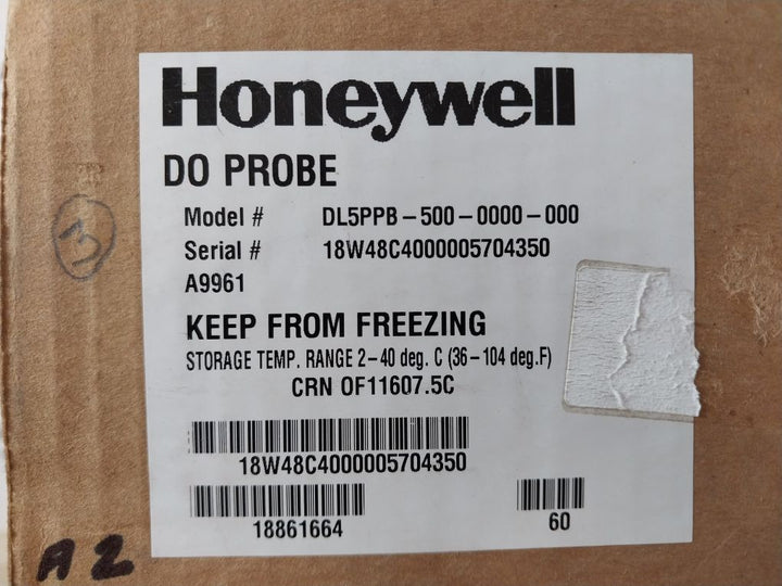 Honeywell Crn 0F11607.5C Analytical Sensors Dl5Ppb-500-0000-000