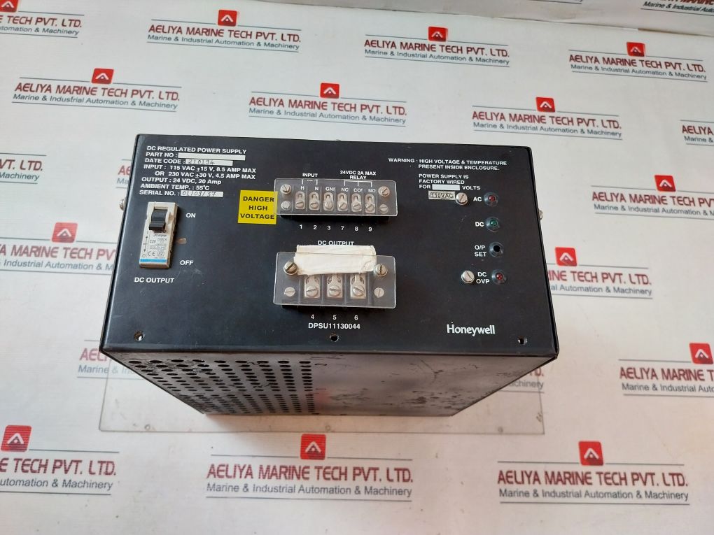Honeywell Dpsu11130044 Dc Regulated Power Supply