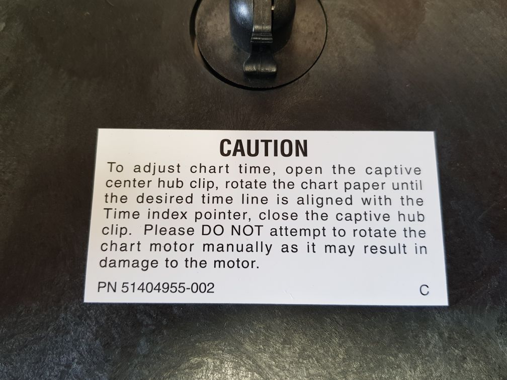 Honeywell Dr4300 Pen Chart Recorder With Display Dr4312-0000-g0100-0000-0000-00-000-00