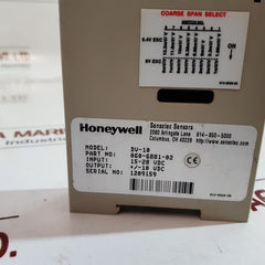 Honeywell Dv-10 Sensotec Sensors 060-6881-02