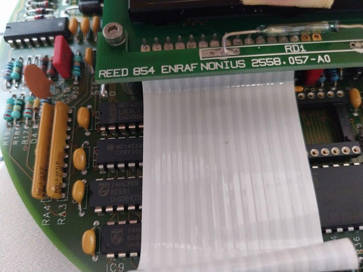Honeywell Enraf 2075252-d2 Pcb Xpu1+ Display Assembly Rev 10
