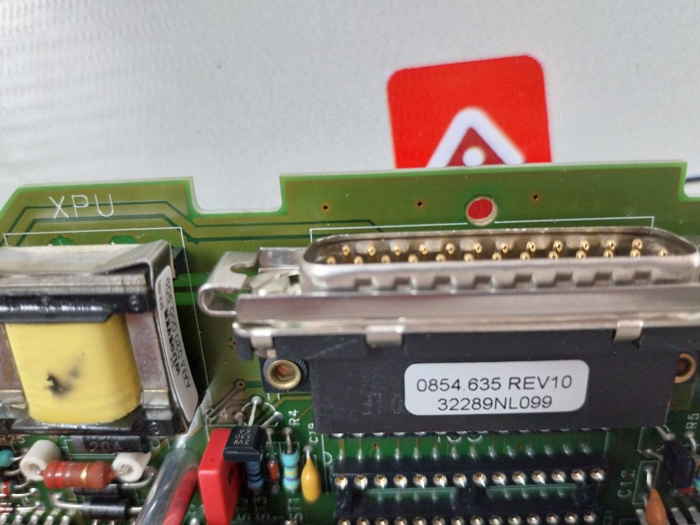 Honeywell Enraf 2075252-d2 Pcb Xpu1+ Display Assembly Rev 10