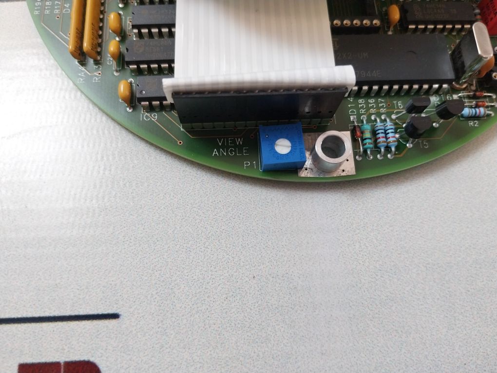 Honeywell Enraf 2075252-d2 Pcb Xpu1+ Display Assembly Rev 10