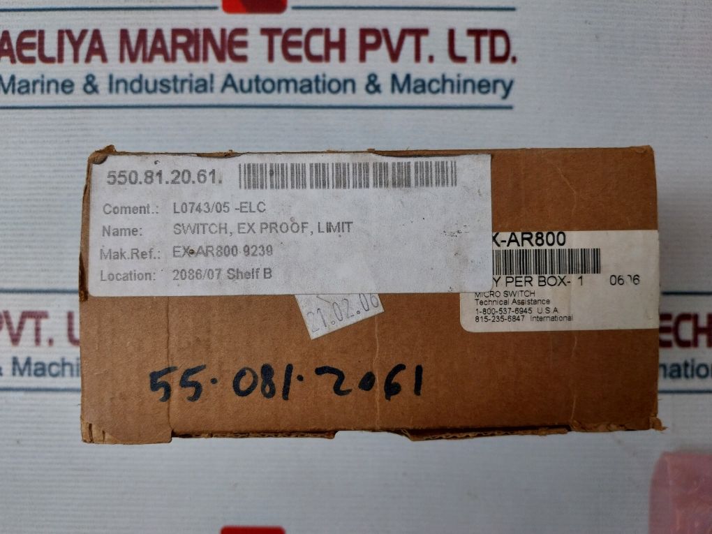 Honeywell Ex-ar800 Explosion Proof Limit Switch