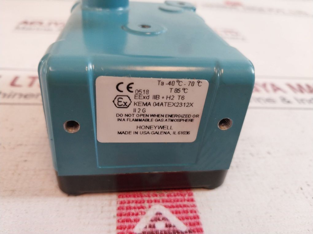 Honeywell Ex-ar800 Explosion Proof Limit Switch Class I